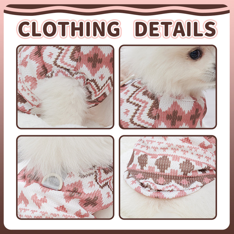 Bohemian Style Dog Clothes Summer Pet Vest Outfit