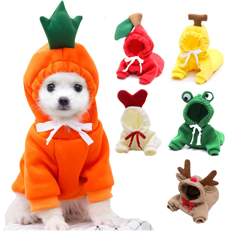 Small And Medium Dog Love Two Legged Cat Cute Pet Clothing