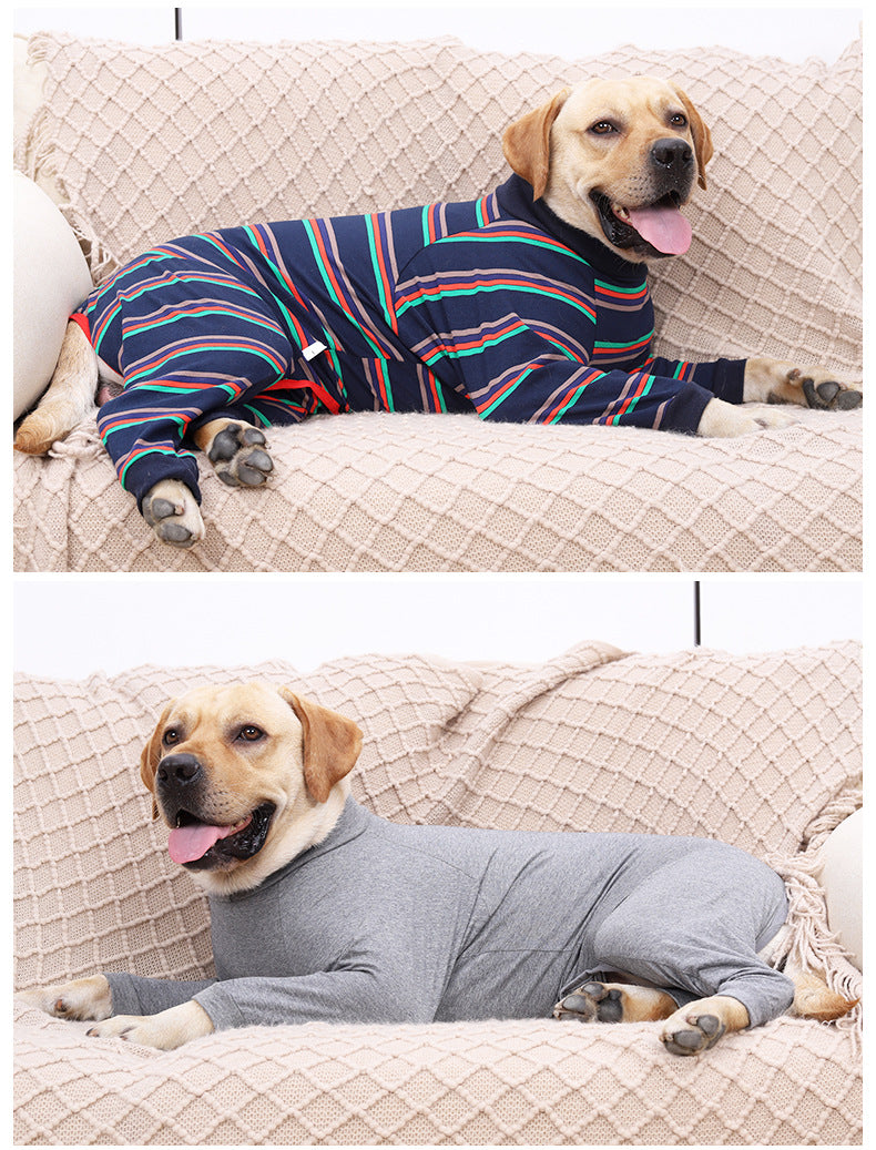 Fully Enclosed High Elastic Four-legged Dog Pajamas