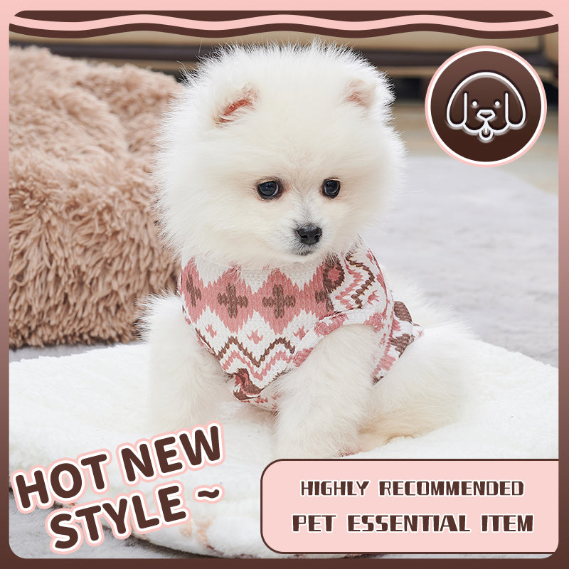 Bohemian Style Dog Clothes Summer Pet Vest Outfit