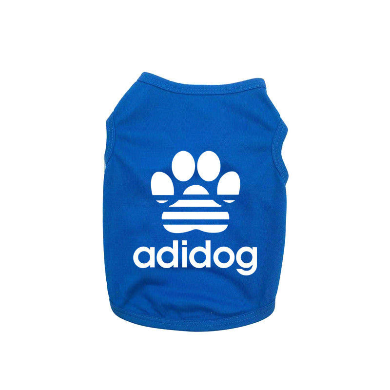 Spring And Summer New Small And Medium Sized Dog Cotton Vest