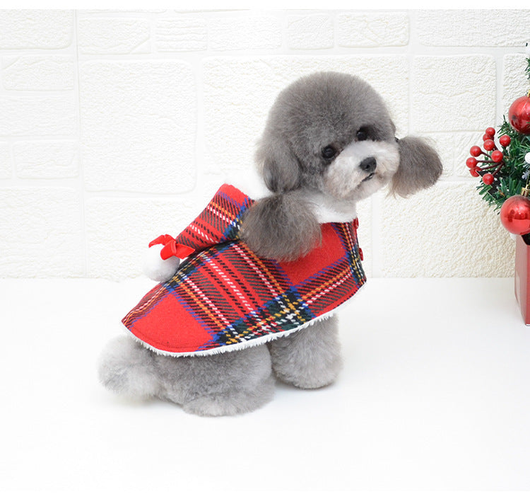 Christmas Knitted Turtleneck Dog Sweater  Clothing