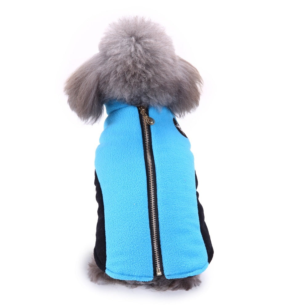 Dog Winter Clothing Coat Reflective Cotton