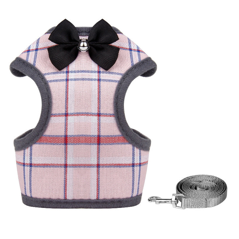 Cat And Dog Vest Bow Evening Dress