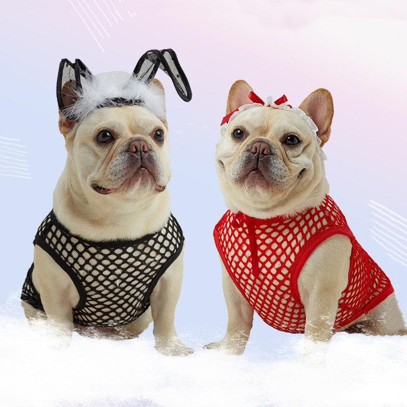 Hollow Mesh Dog Vest Clothing