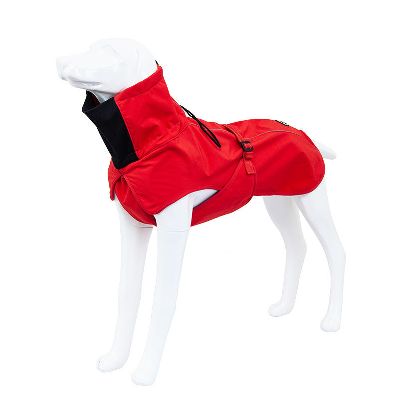 Dogdog Clothes Vest Large Dog Raincoat