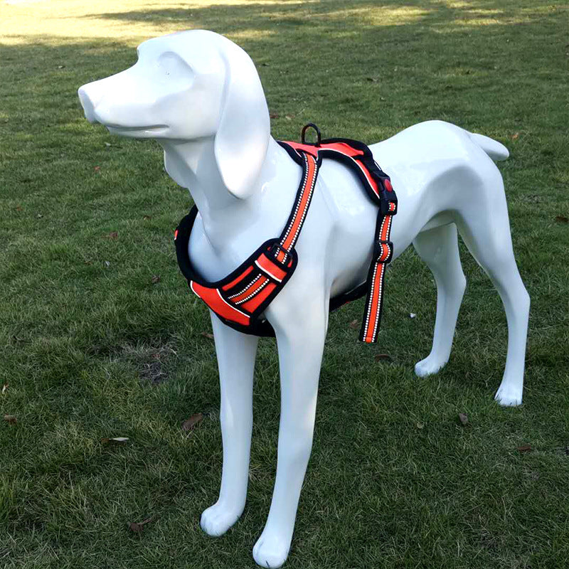 Dog Traction Chest Harness Leash Vest