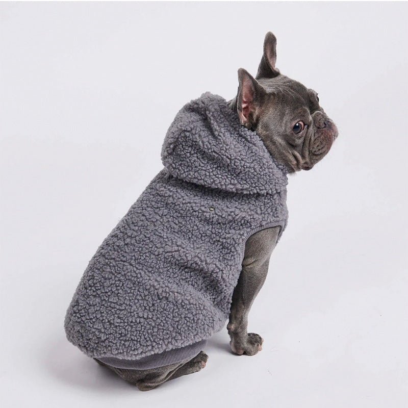 Pet Dog Hooded Sweater Autumn And Winter Style