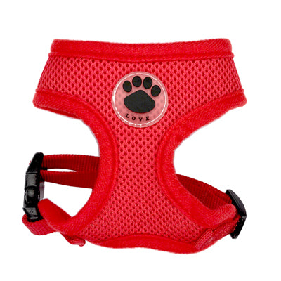 Breathable mesh dog harness