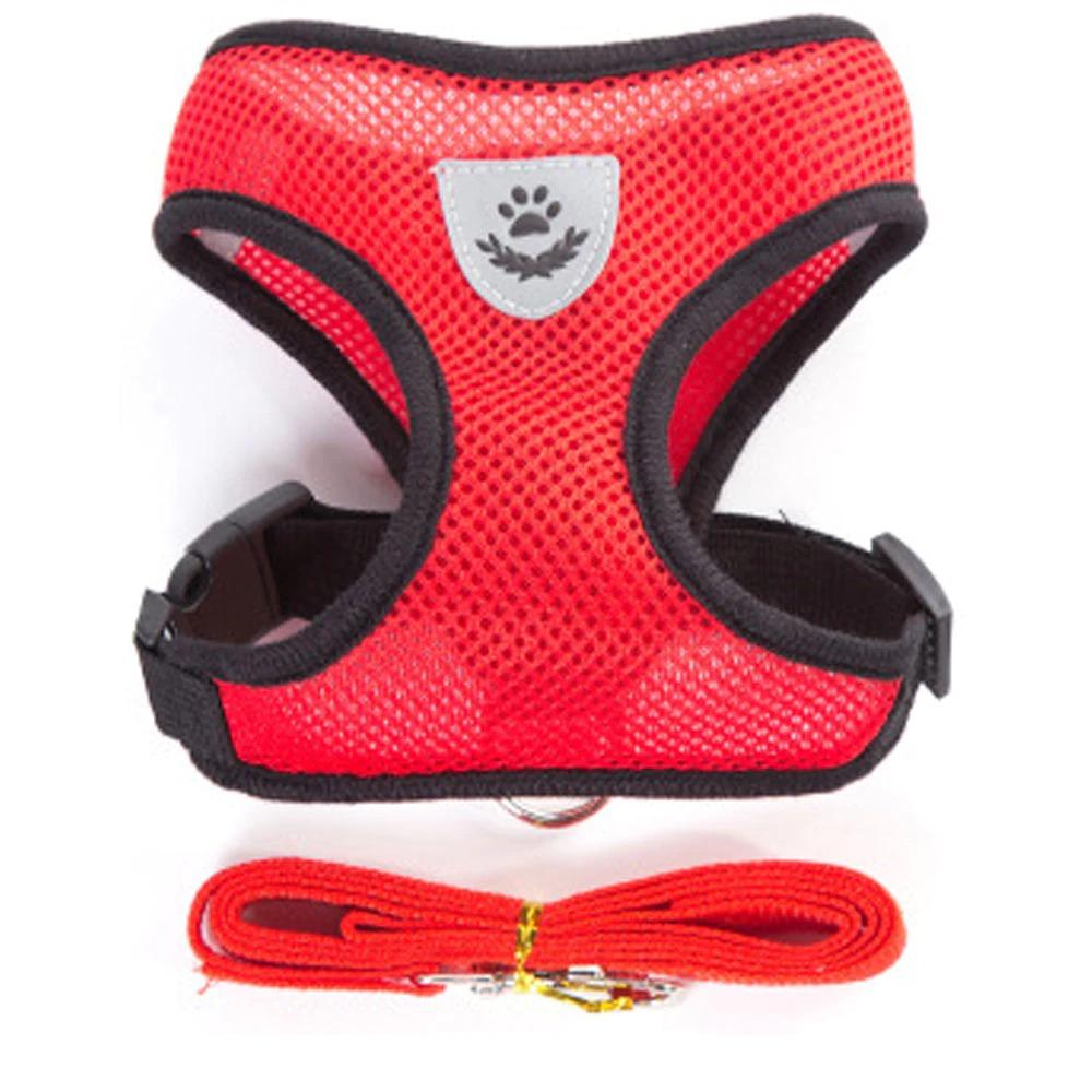 Dog's chest harness traction rope