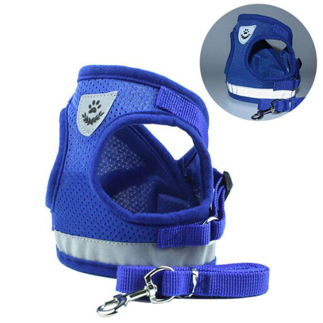 Reflective And Breathable Pet Harness