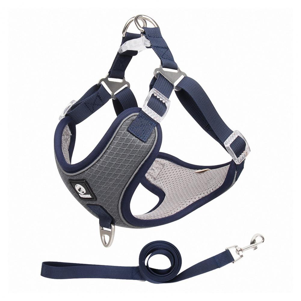 Breathable Mesh Dog Harness For Small And Medium Dogs