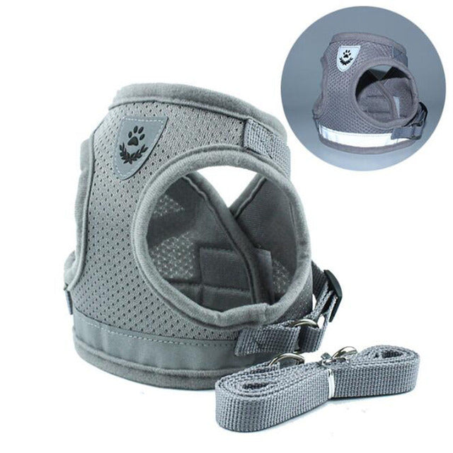 Reflective And Breathable Pet Harness