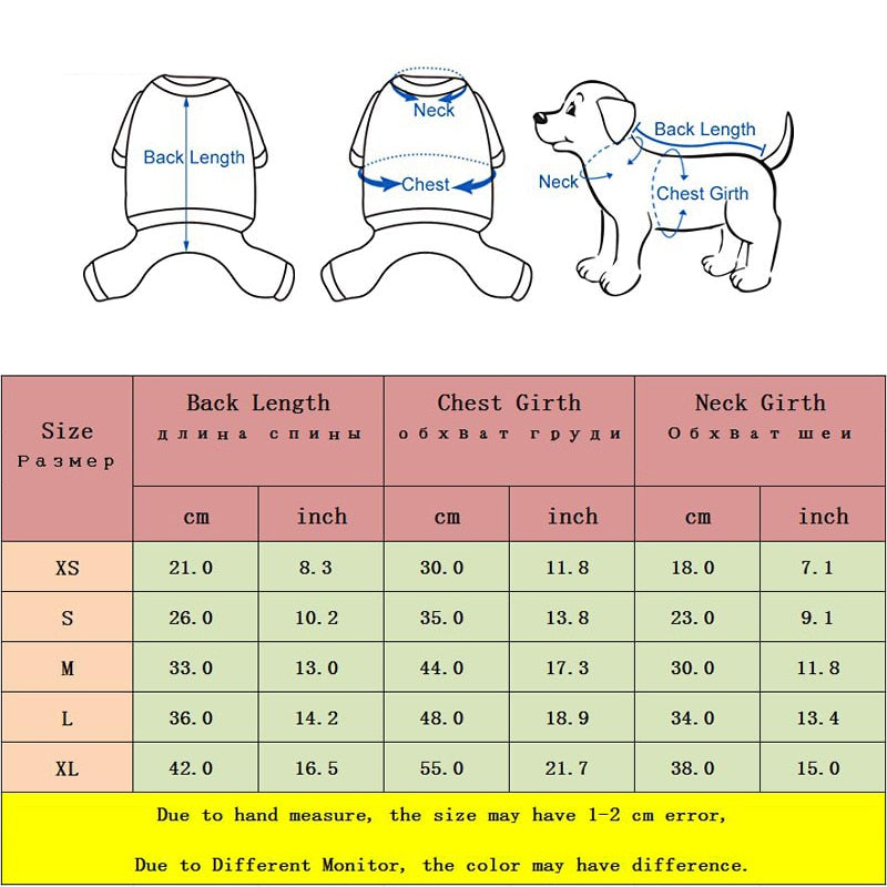 Winter Warm Dog Clothes For Small Dogs Waterproof Pet Jacket