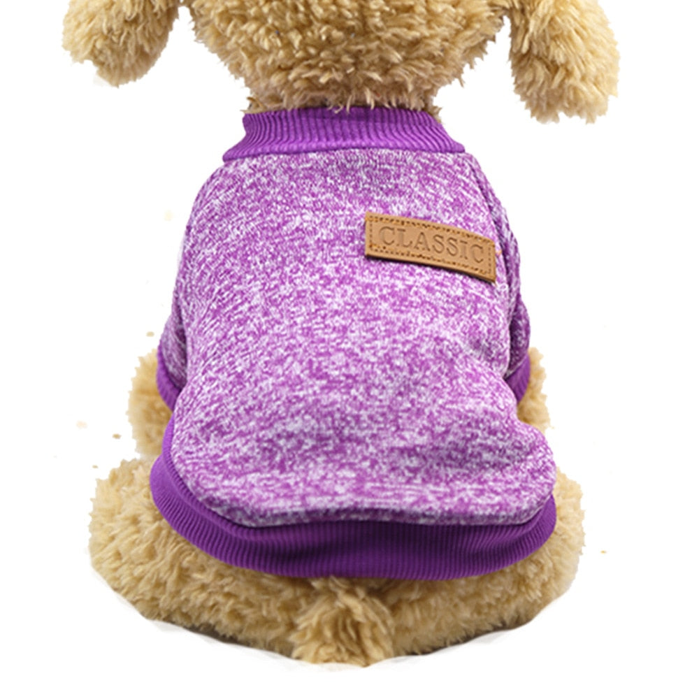 Warm Dog Clothes Puppy Jacket Coat Cat Clothes Dog Sweater