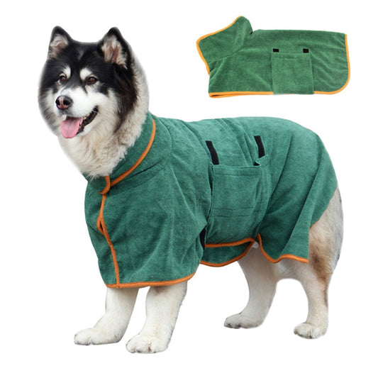 Dog Bathrobe for Small Medium Large Dogs Super Absorbent Fast Drying