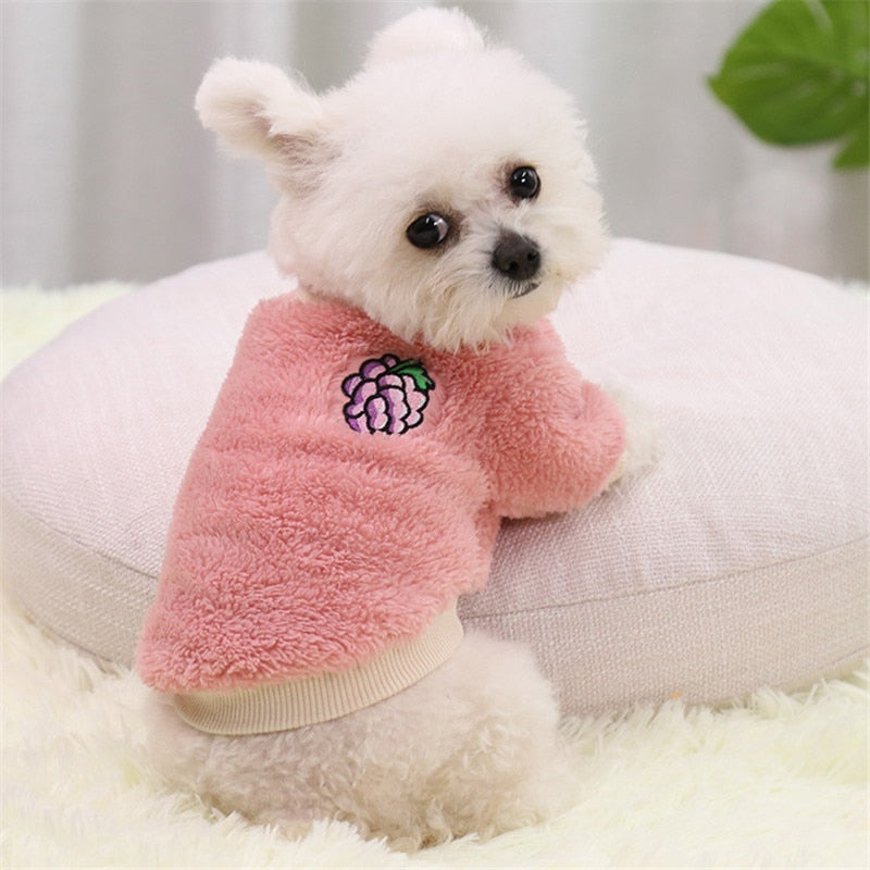 Pet Products Winter Pet Dog Clothes Warm Schnauzer Clothes Dog Sweater