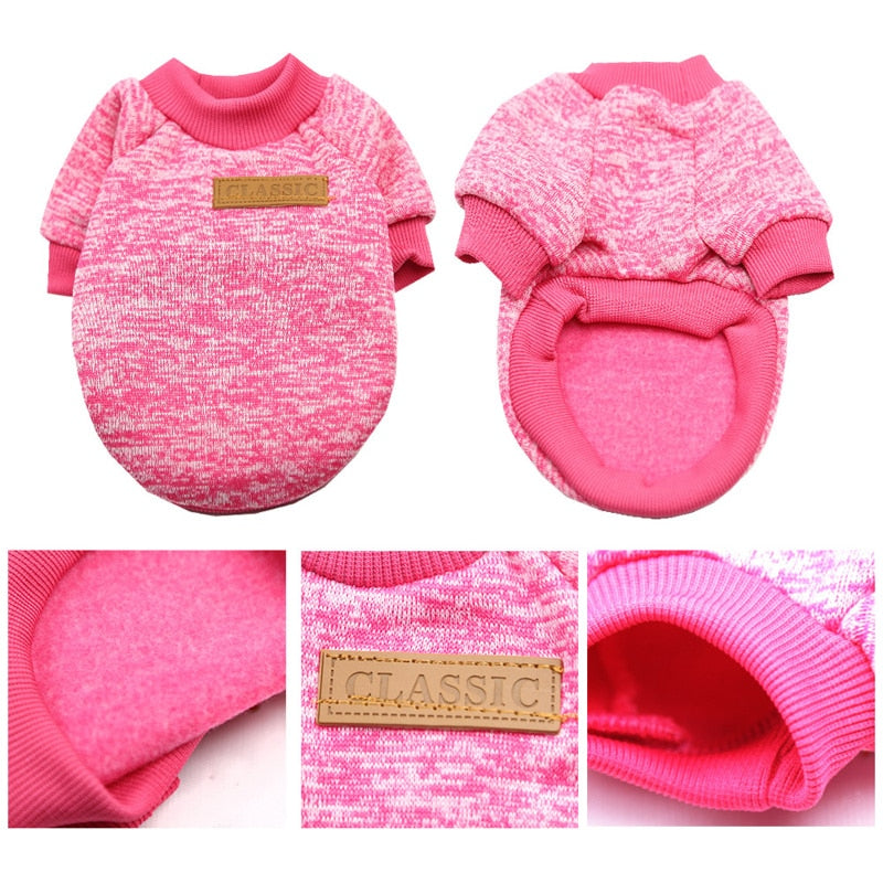 Warm Dog Clothes Puppy Jacket Coat Cat Clothes Dog Sweater