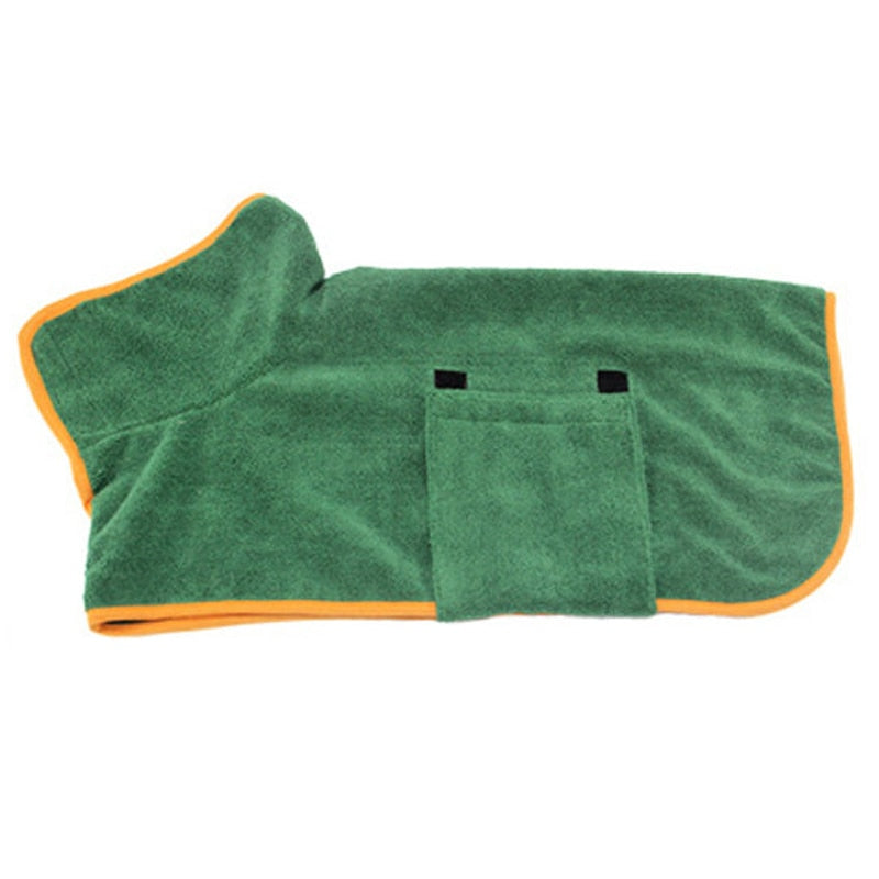 Dog Bathrobe for Small Medium Large Dogs Super Absorbent Fast Drying