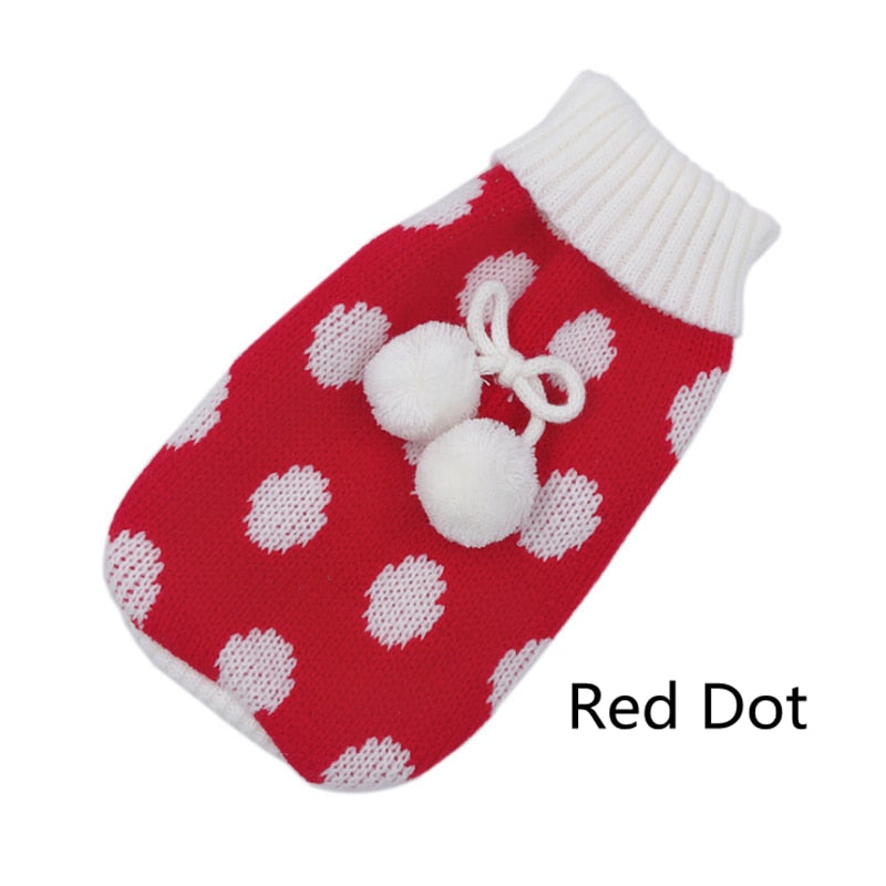 Warm Pet Clothes for Small Medium Dogs Winter Christmas Dogs Sweater