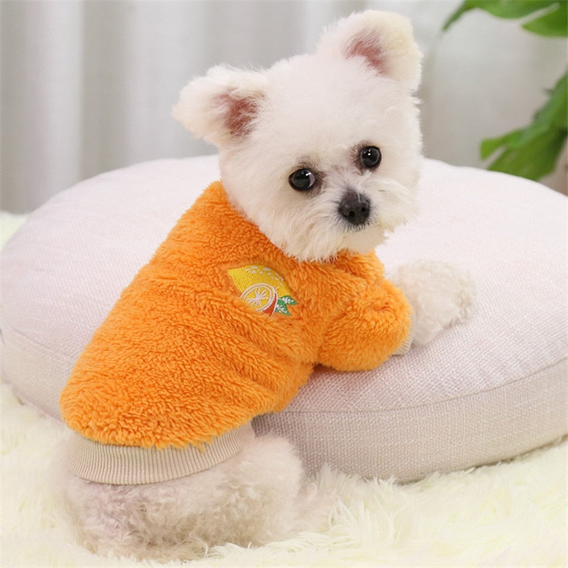 Pet Products Winter Pet Dog Clothes Warm Schnauzer Clothes Dog Sweater