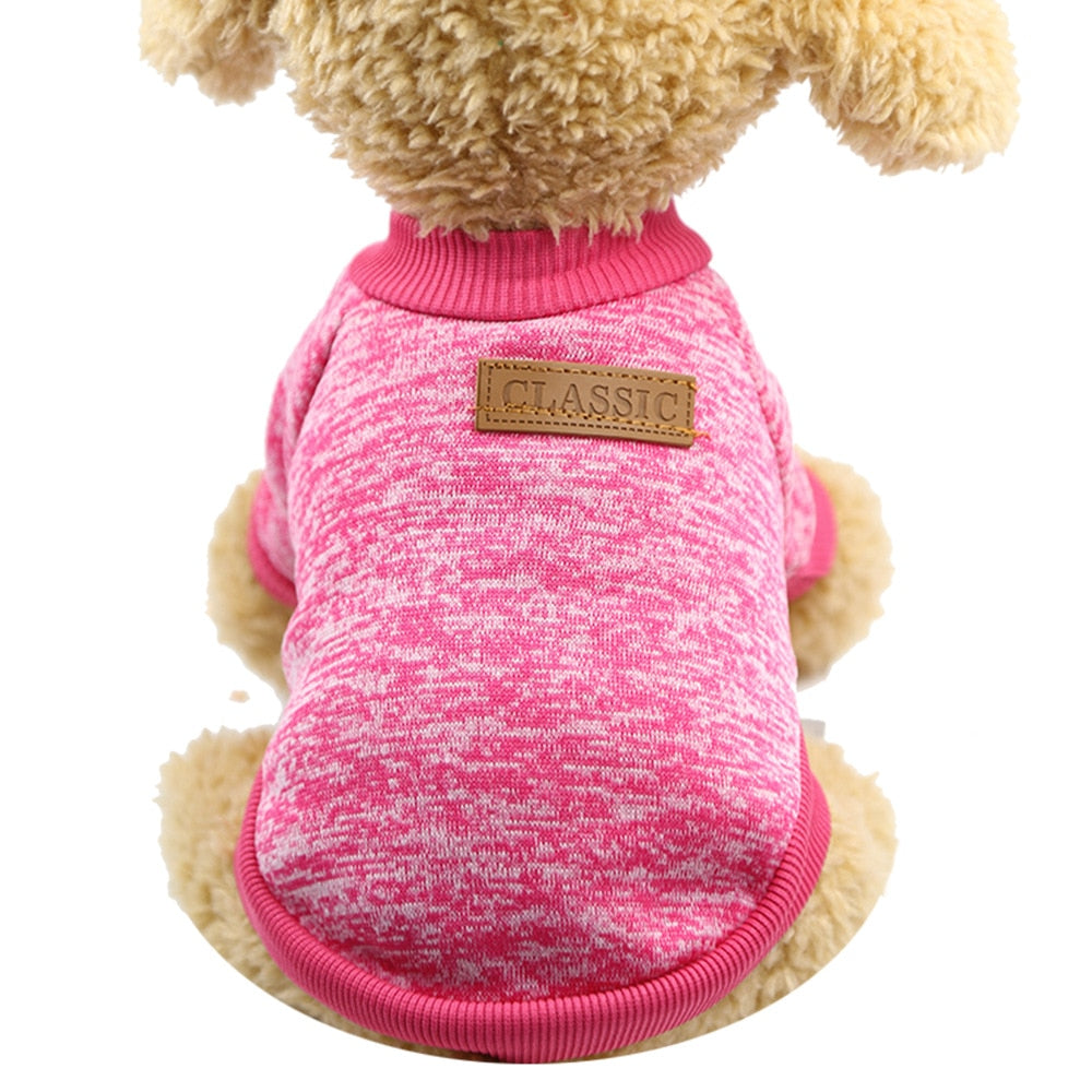 Warm Dog Clothes Puppy Jacket Coat Cat Clothes Dog Sweater