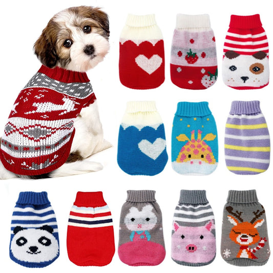 Warm Dog Clothes for Small Dog Coats Jacket Winter Clothes Sweater