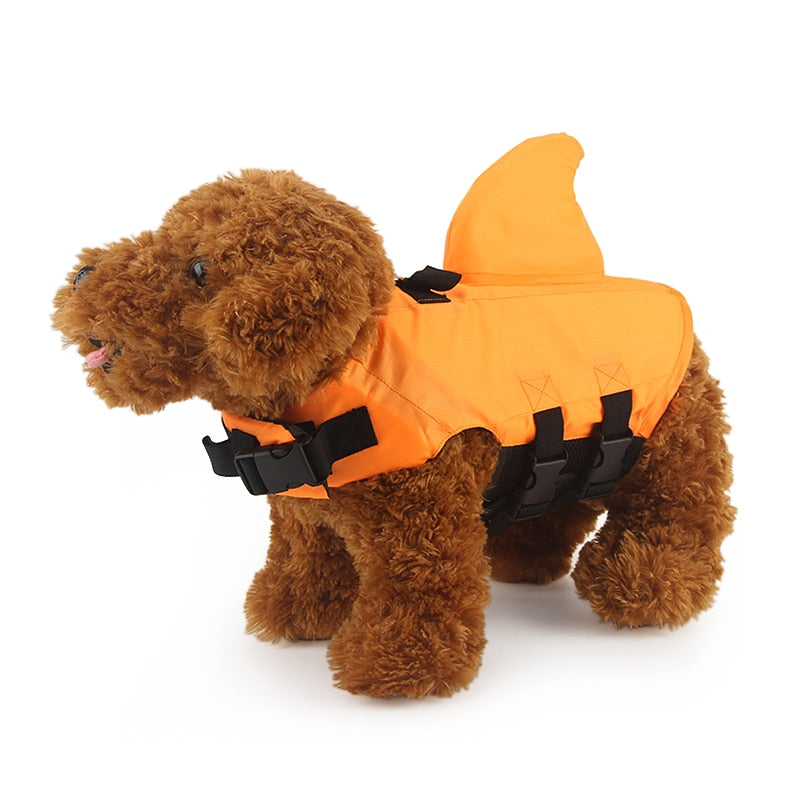 Dog Life Vest Summer Shark Pet Life Jacket Dog Clothes