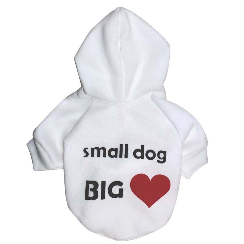 Security Dog Clothes Small Dog Hoodie Coat Chihuahua Dog Sweatshirt