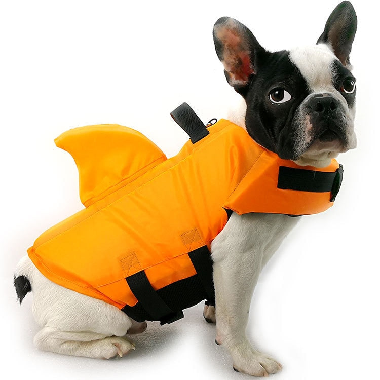 Dog Life Vest Summer Shark Pet Life Jacket Dog Clothes