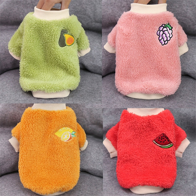 Pet Products Winter Pet Dog Clothes Warm Schnauzer Clothes Dog Sweater