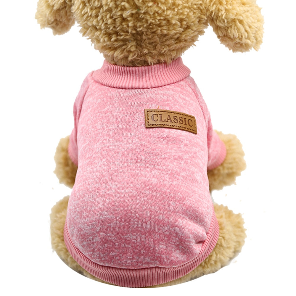 Warm Dog Clothes Puppy Jacket Coat Cat Clothes Dog Sweater