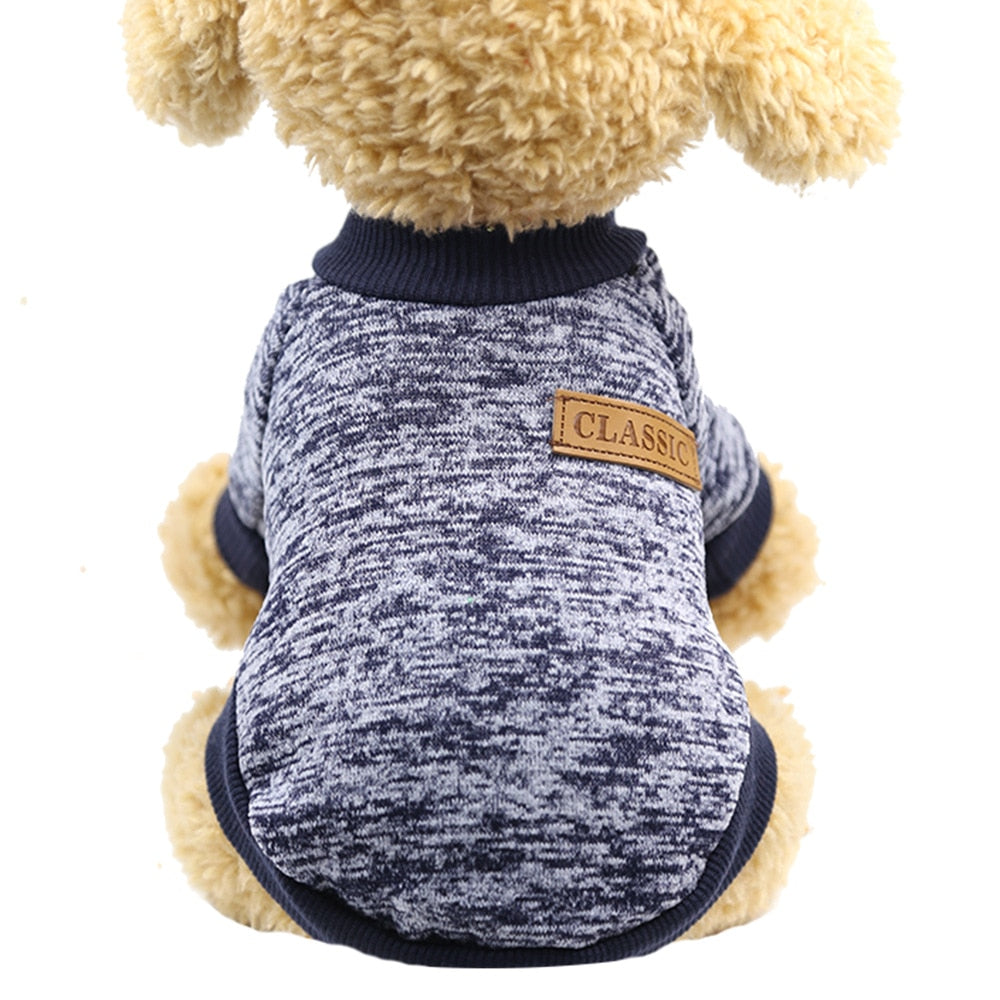 Warm Dog Clothes Puppy Jacket Coat Cat Clothes Dog Sweater