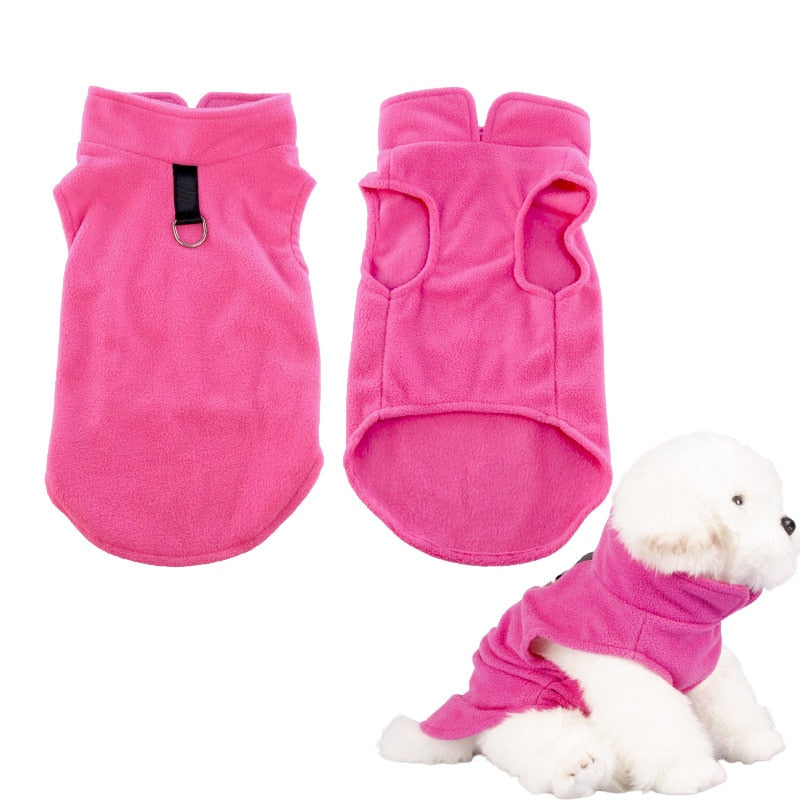 Soft Fleece Dog Clothes For Small Dogs Spring Summer Puppy Clothing