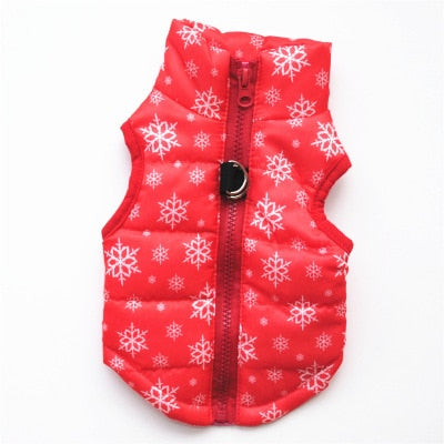 Winter Warm Dog Clothes For Small Dogs Pet Clothing Windproof