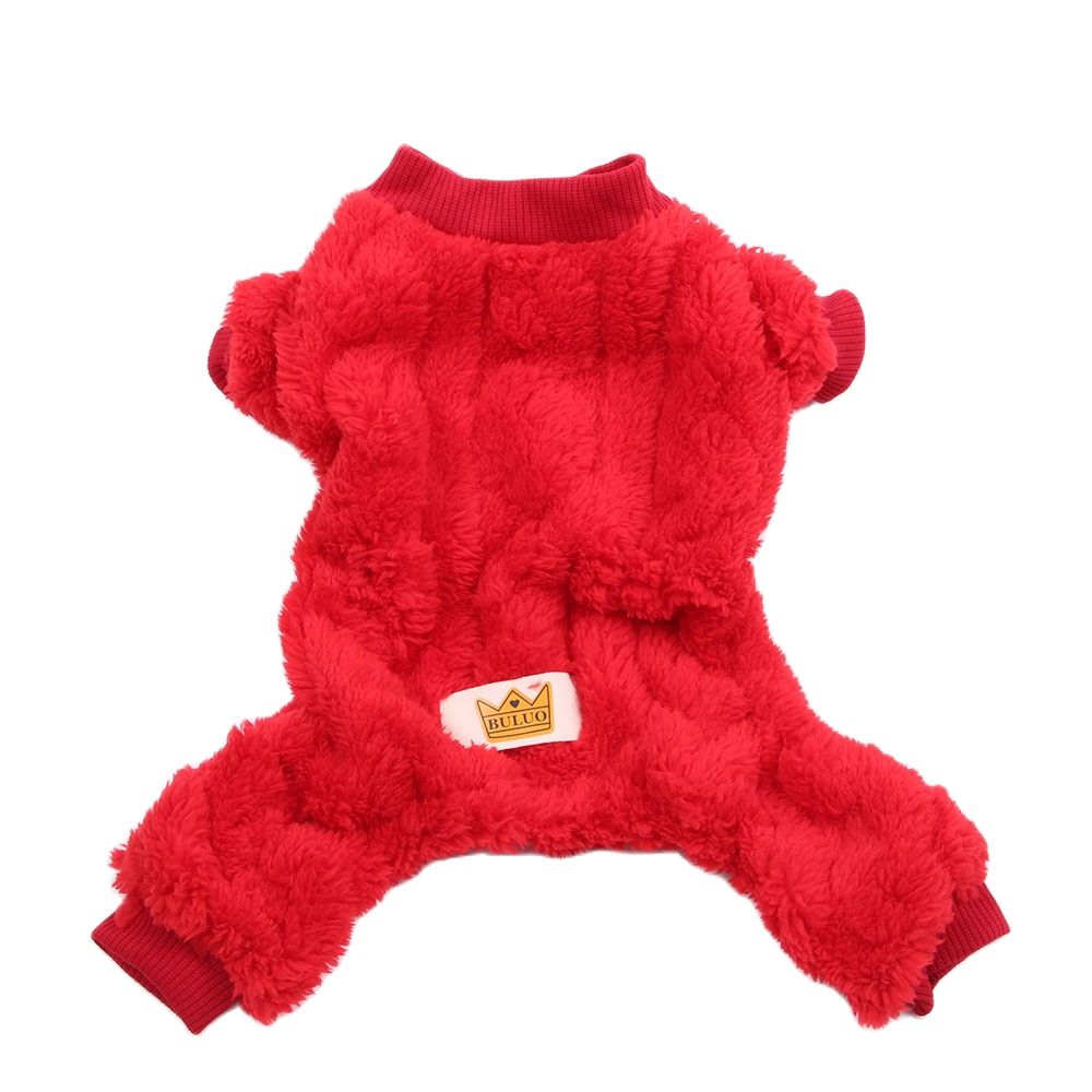 New Solid Winter Dog Jumpsuit Cat Coat Puppy Warm Coat