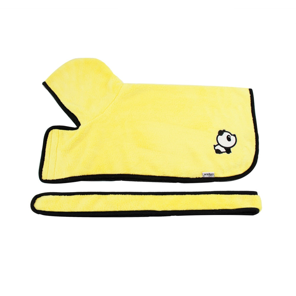 Dog Bathrobe for Small Medium Large Dogs Super Absorbent Fast Drying