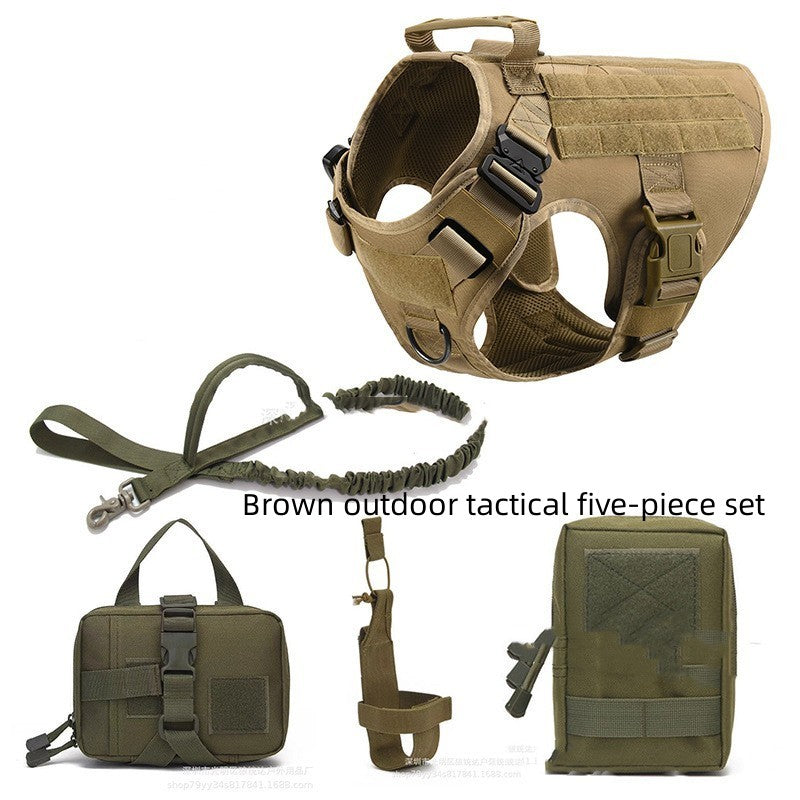 Tactical Dog Harness Pet German Shepherd K9 Training For All Breeds