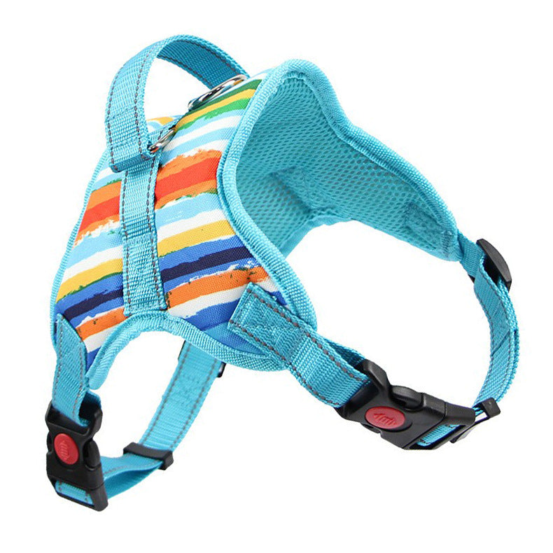 Pet Supplies Dog Harness Reflective Leash Set